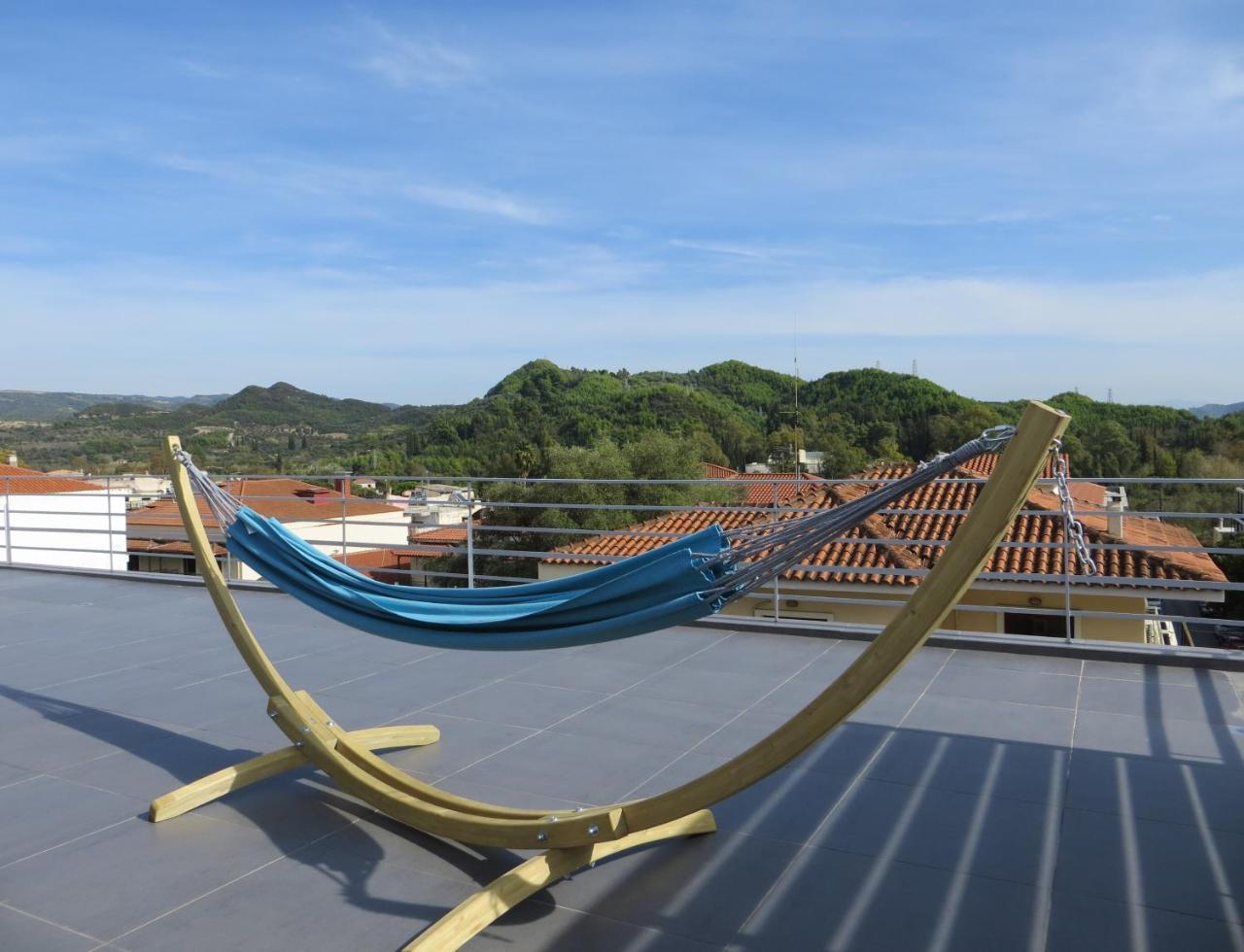 Leonidaion Guesthouse Ancient Olympia Екстер'єр фото Hammock on a stand